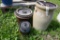3 Misc Crocks with Lids