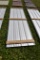 30 Pieces of 10' Sections of Galvanized Corrugated Metal Paneling