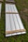30 Pieces of 10' Sections of Galvanized Corrugated Metal Paneling