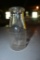 United Farms of Albany New York Half Pint Milk Bottle