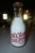 C.W. Clark and Sons of Mondale PA Quart Milk Bottle