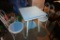 Table and Two Chairs