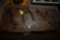 Five Champion Wrenches on Wooden Plaque
