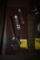 Three Vintage Can Openers on a Wooden Plaque