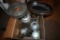 Box of Metal Kitchenware