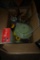 Box of Misc Knick-Knacks, Tools, Etc