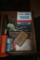 Box of Drill Bits, Tap and Dies, Hardware, Etc.