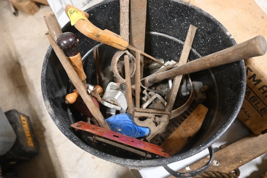 Tub of Misc Tools