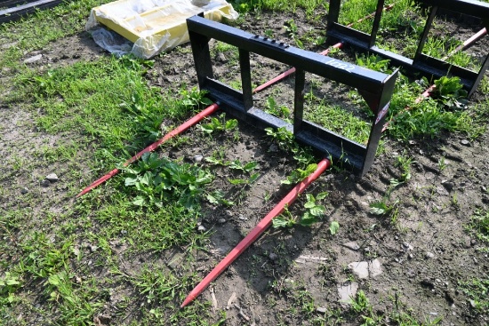 Kivel Quick Attach Double Bale Spear