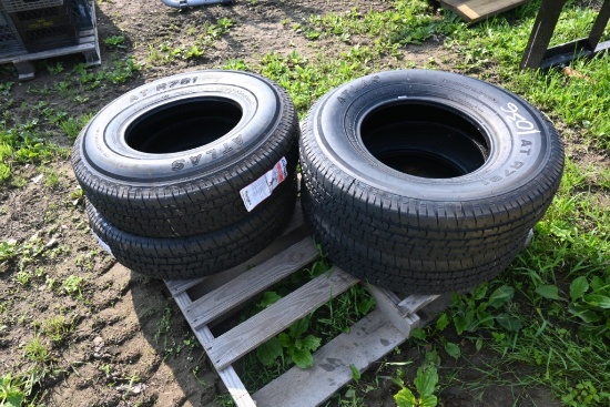 4 Atlas ST235/85R16 Tires