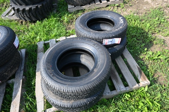 4 Atlas ST205/75R14 Tires