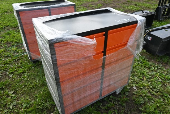 10 Drawer Toolbox Workbench on Wheels