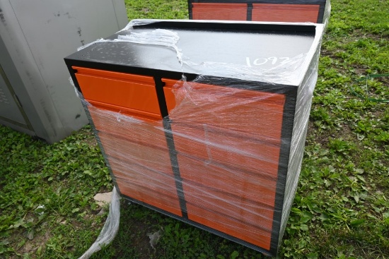 10 Drawer Toolbox Workbench on Wheels