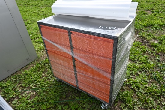 10 Drawer Toolbox Workbench on Wheels