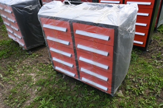 10 Drawer Toolbox Workbench on Wheels
