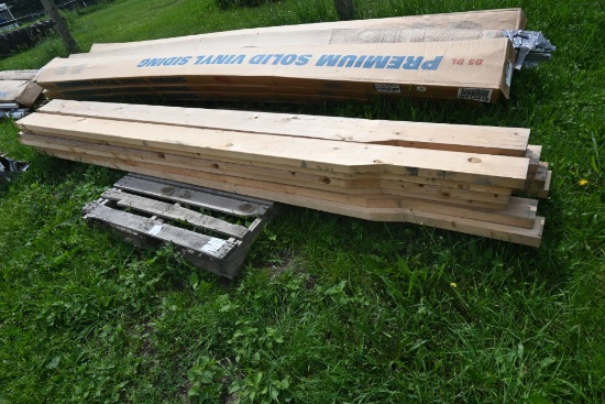 Pallet of Misc Sized Dimensional Rafters