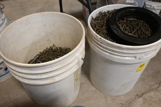 Two Buckets of Nails