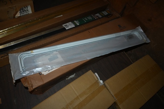 Five Levolor 28" Double Curtain Rods