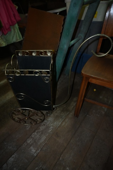 Metal Magazine Cart