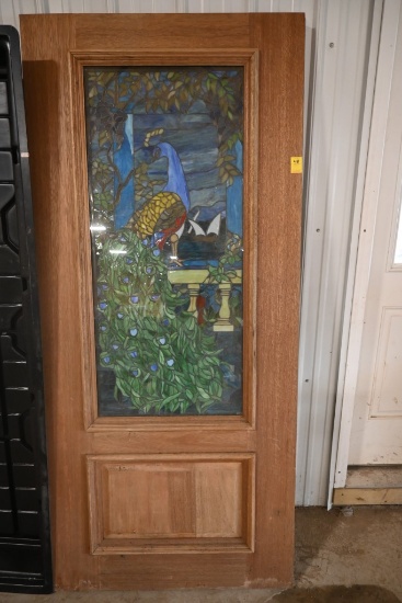 Stained Glass Door