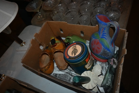 Box of Misc Antiques