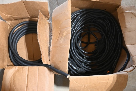 Roll of Wire and Misc Sun System Electrical Cords