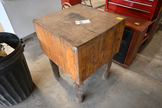 Wooden Butcher's Block