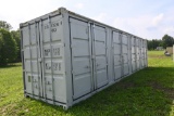 40' 5 Door Shipping Container
