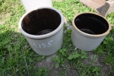 2 Small Crocks