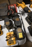 Group of Misc Batteries and Chargers