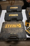 Three DeWalt Tools for Parts