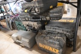 Nine Empty Tool Cases