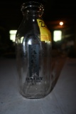 Hancock Dairy of Port Crane New York Quart Milk Bottle
