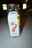 L.G. Houck & Sons Inc of Elmira New York Pint Milk Bottle