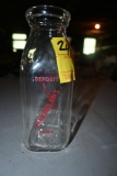 Chamberlin's Dairy Pint Milk Bottle