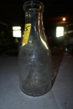 Ruttner's Inc of Binghamton New York Quart Milk Bottle