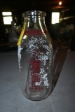 X-Cel Dairies of Elmira New York Quart Milk Bottle