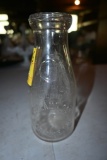 Highland Dairy of Syracuse New York Pint Milk Bottle