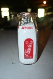 Creighton's Dairy Half Pint Milk Bottle