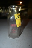 Lincoln Dairy of Lincoln Nebraska Half Pint Milk Bottle