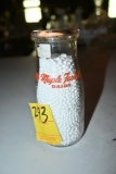 Maple Farms Dairy Half Pint Milk Bottle