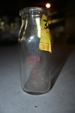 Lincoln Dairy of Lincoln Nebraska Half Pint Milk Bottle