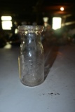 May's Dairy of Elmira New York Half Pint Milk Bottle