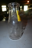W.E.P. Maple Lawn Farm Pint Milk Bottle