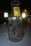 Brightwood Dairy of Dalton PA Quart Milk Bottle