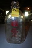 Meadow Gold Half Gallon Milk Bottle