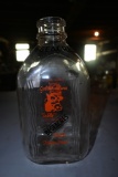 Begeacres of Ithaca New York Half Gallon Milk Bottle