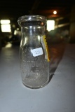 Woodlawn Farm Dairy Half Pint Milk Bottle