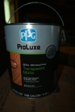 Four One Gallon Containers of PPG Mahogany 045 Wood Finish