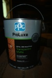 Four One Gallon Containers of PPG Mahogany 045 Wood Finish